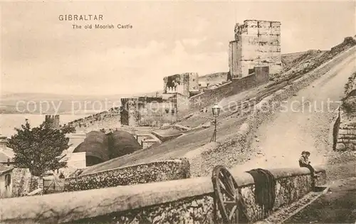 Gibraltar Old Moorish Castle Gibraltar