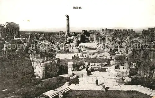 Baalbek Ruinenstaette Baalbek