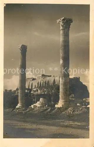 Athenes_Athen Akropolis Ruinen Antike Staette Athenes Athen