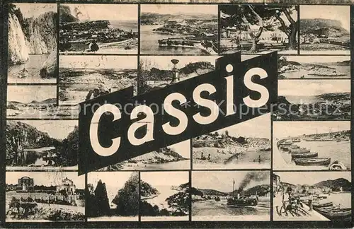 Cassis Teilansichten Cassis