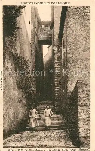 Royat_les_Bains Une rue du vieux Royat Royat_les_Bains