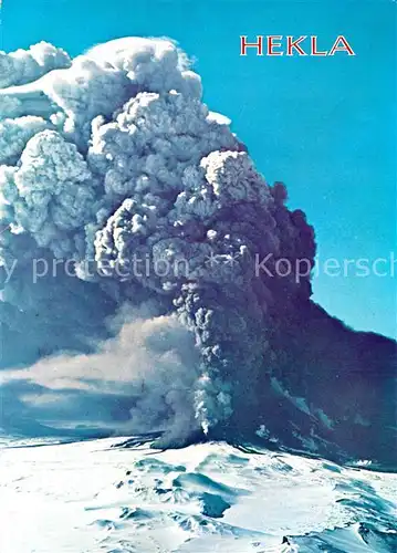 Hekla Vulkanausbruch Hekla