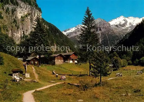 Badgastein Malerwinkel Koetschachtal Tischlerkargletscher Alpen Badgastein