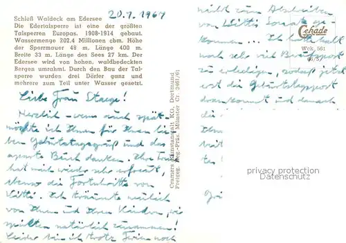 Waldeck_Edersee Schloss Fliegeraufnahme Waldeck Edersee