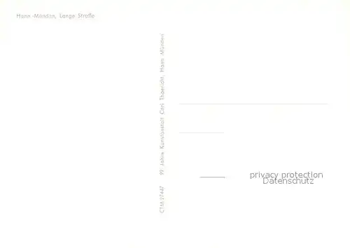 Hann._Muenden Lange Strasse Altstadt Fachwerkhaeuser Hann. Muenden