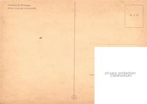 Freiburg_Breisgau Albert Ludwig Universitaet Freiburg Breisgau