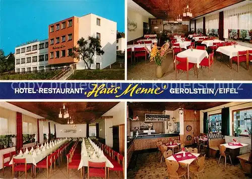 Gerolstein Hotel Restaurant Haus Menne Gerolstein