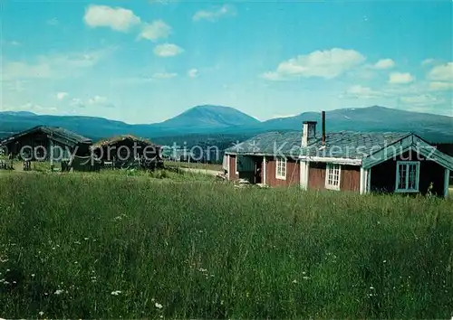 Hattdalsseter Peer Gynt Road towards Mount Heidalsmuen 