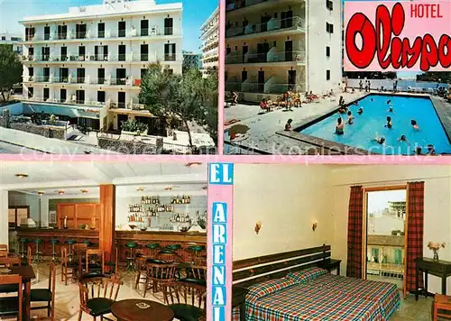 El_Arenal_Mallorca Hotel Olimpo Swimming Pool El_Arenal_Mallorca