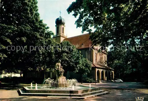 Freiburg_Breisgau Mutterbrunnen Maria Hilf Kirche Freiburg Breisgau