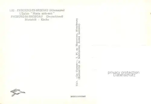 Freiburg_Breisgau Mutterbrunnen Maria Hilf Kirche Freiburg Breisgau