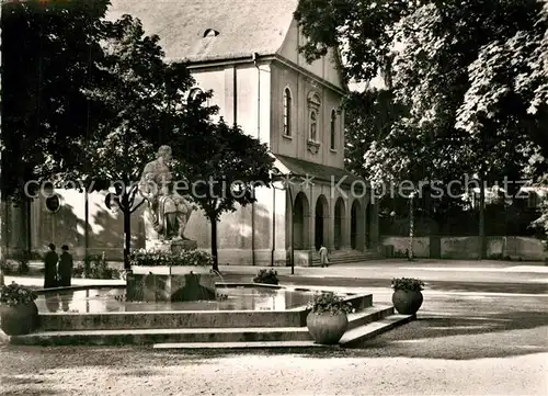 Freiburg_Breisgau Mutterbrunnen Maria Hilf Kirche Freiburg Breisgau