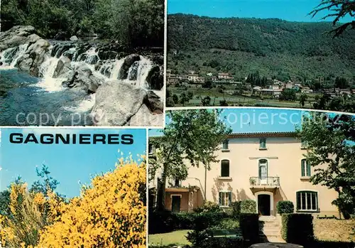 Gagnieres La Gangieres Village et Centre Chretien Gagnieres