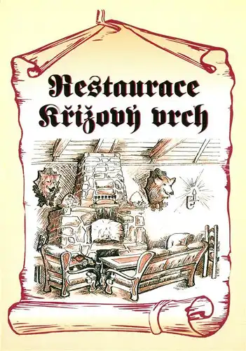 Jesenik Restaurace Krizovn vrch Kuenstlerkarte Jesenik