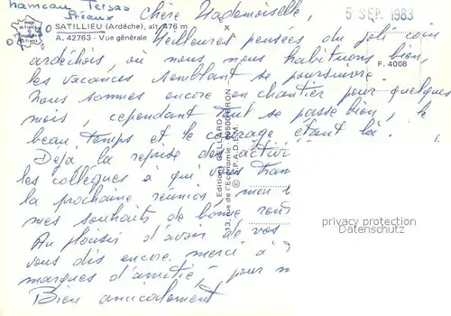 Satillieu Vue aerienne Satillieu