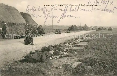 Camp_de_Sissonne Infanterie au tir Camp_de_Sissonne