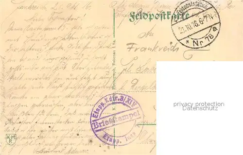 Aisne_Liege Strasse nach La Selve Soldaten  Aisne Liege