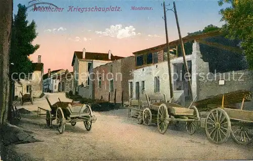 Montreux Chateau Westlicher Kriegsschauplatz  Montreux Chateau