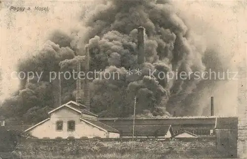 Pagny sur Moselle Explosion einer Fabrik Pagny sur Moselle