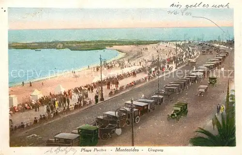 Montevideo_Uruguay Playa Pocitos Montevideo Uruguay