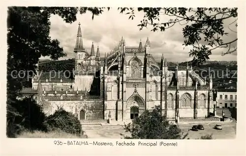 Batalha Mosteiro fachada principal Batalha