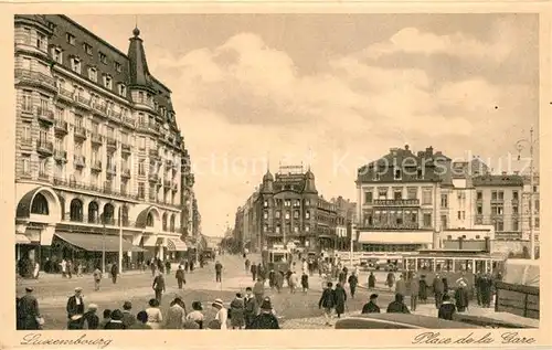 Luxembourg_Luxemburg Place de la Gare Luxembourg Luxemburg