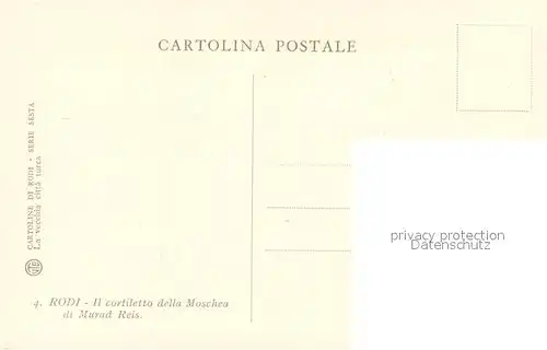 Rodi_Garganico Il cortiletto della Moschea di Murad Reis Rodi Garganico