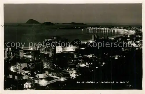 Rio_de_Janeiro Copacabana Nacht Rio_de_Janeiro