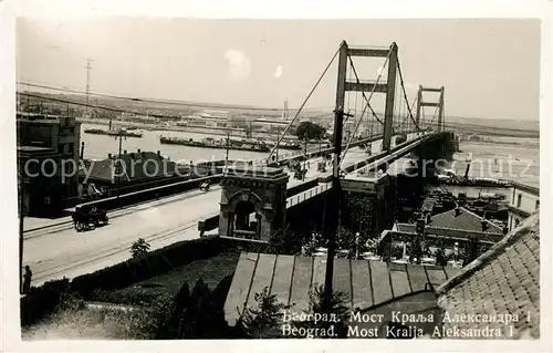 Beograd_Belgrad Most Kralja Aleksandra I Beograd Belgrad