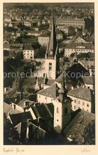 Ljubljana_Laibach Stadtpanorama 