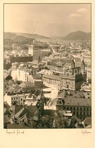 Ljubljana_Laibach Stadtpanorama 