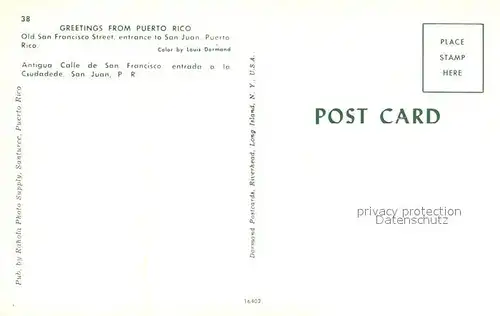 San_Juan_Puerto_Rico Old San Francisco Street San_Juan_Puerto_Rico