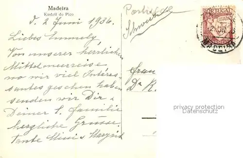 Madeira Kastell do Pico Madeira