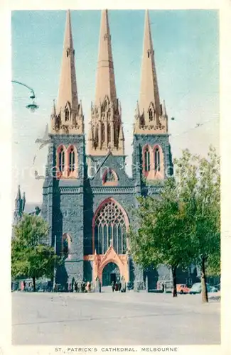 Melbourne_Victoria_Australien Saint Patrick Cathedral Melbourne_Victoria