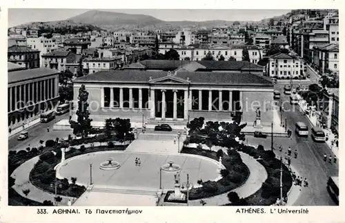 Athenes_Athen Universitaet Athenes Athen