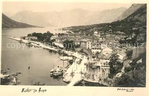 Kotor_Montenegro Panorama Hafen Kotor Montenegro