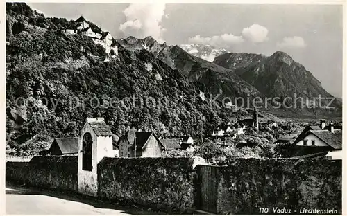 AK / Ansichtskarte Vaduz Panorama Vaduz