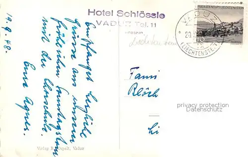 AK / Ansichtskarte Vaduz Panorama Vaduz