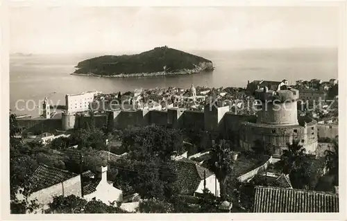 AK / Ansichtskarte Dubrovnik_Ragusa Pgled na Lokrum Dubrovnik Ragusa