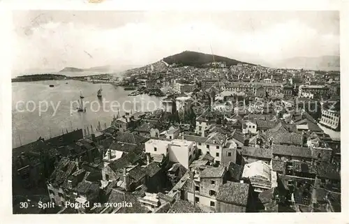 AK / Ansichtskarte Split_Spalato Panorama Split_Spalato