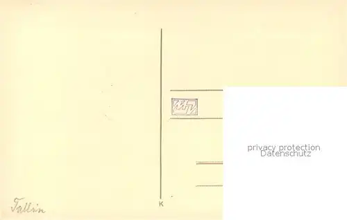 AK / Ansichtskarte Tallinn Kirche Stadtpanorama Tallinn