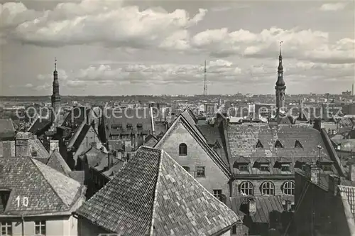 AK / Ansichtskarte Tallinn Stadtpanorama Tallinn