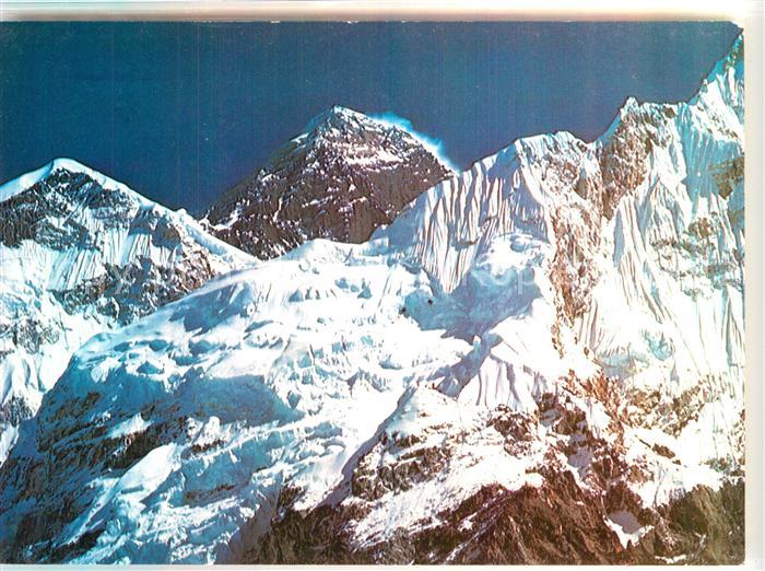 Ak Ansichtskarte Kathmandu Himalaya Gebirge Mount Everest Kathmandu Nr Va Oldthing Ansichtskarten Nepal