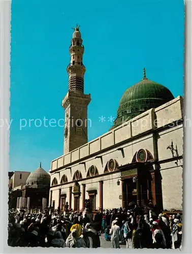 AK / Ansichtskarte Medina Mosque in which the great prophet is buried 