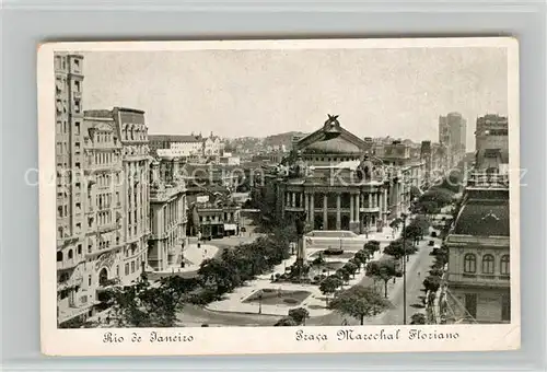 AK / Ansichtskarte Rio_de_Janeiro Praca Marechal Floriano Rio_de_Janeiro