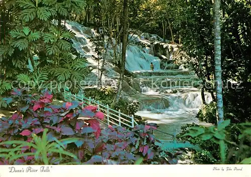 AK / Ansichtskarte Jamaica_Jamaica Dunn s River Falls Jamaica Jamaica