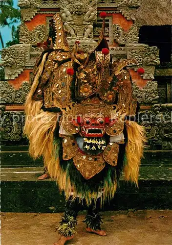 AK / Ansichtskarte Bali_Indonesien Sacred Barong Bali Indonesien