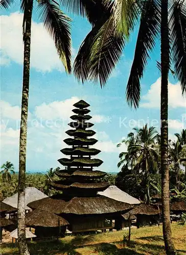 AK / Ansichtskarte Bangli_Indonesien Eleven Pagoda roofed Meru of the Temple of Kehen Bangli Indonesien