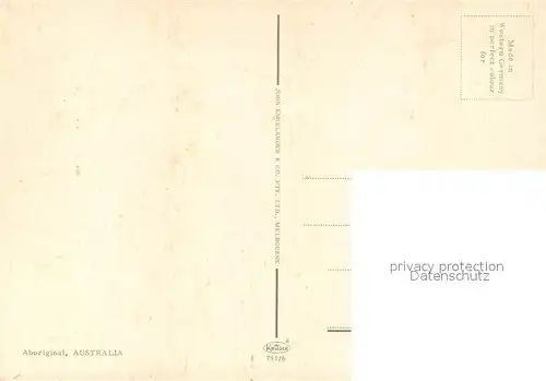 Australien Aboriginal Australien