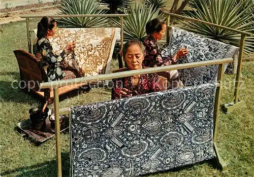 Cilacap Batik making 
